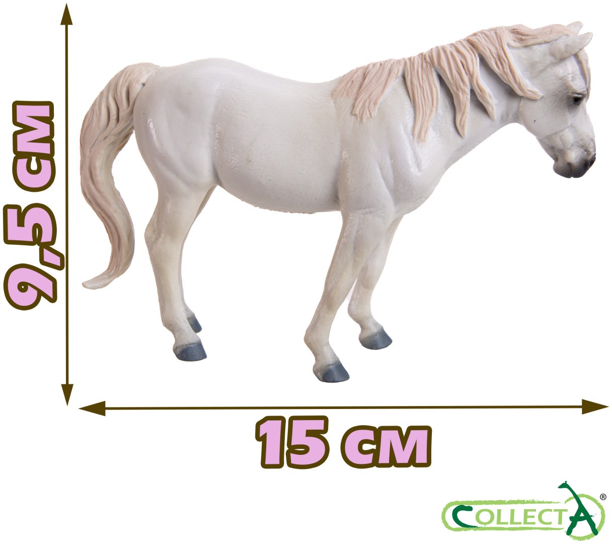 Фигурка Collecta Лошадь Камаргу 9.5 см 1 шт