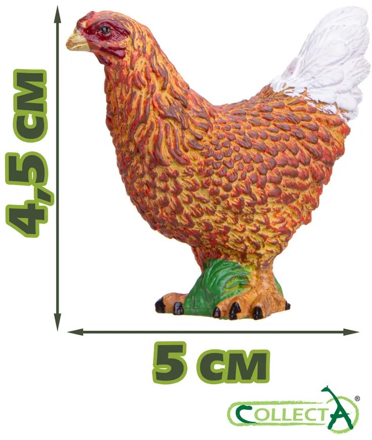 Фигурка Collecta Лебедь, утка, курица, павлин 6.5 см 4 шт