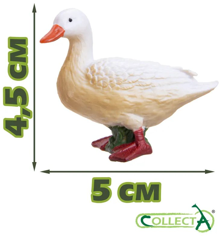 Фигурка Collecta Лебедь, утка, курица, павлин 6.5 см 4 шт купить,NaN