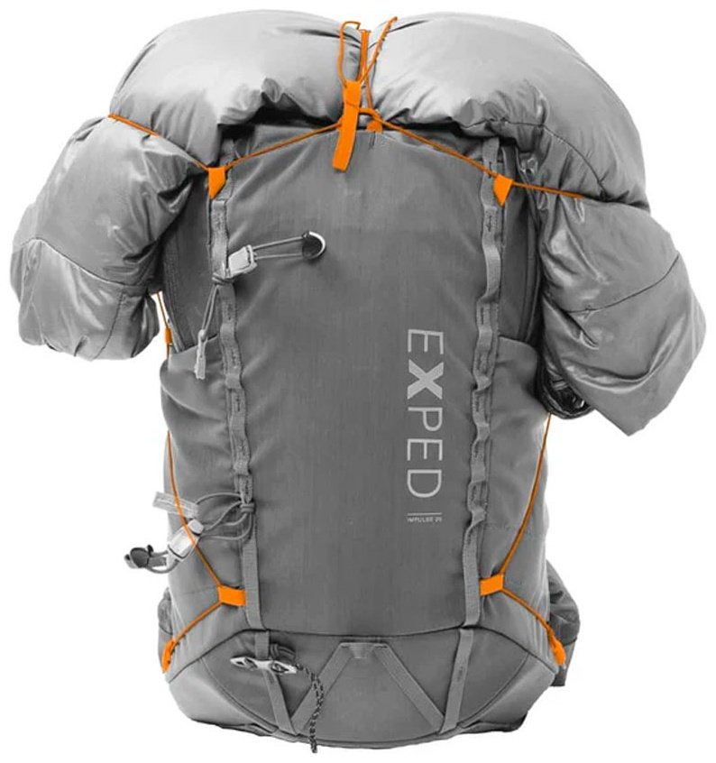 Рюкзак Exped полиэстер оранжевый купить,0