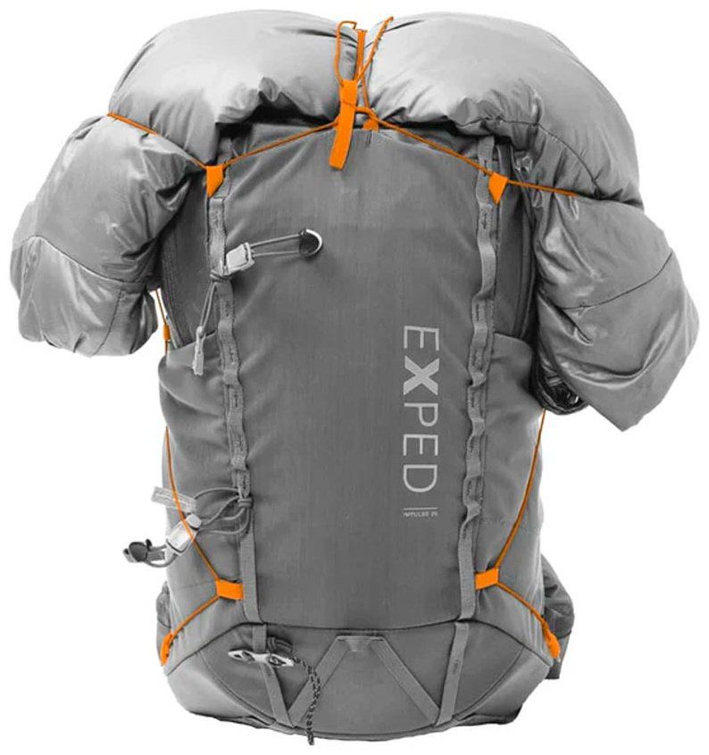 Рюкзак Exped полиэстер оранжевый купить,NaN