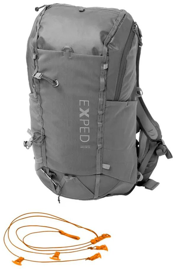 Рюкзак Exped полиэстер оранжевый купить,NaN