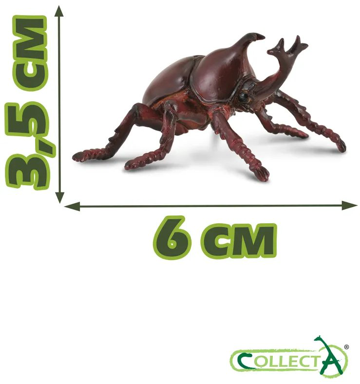 Фигурка Collecta Жук, паук, саранча 3 см 3 шт купить,NaN