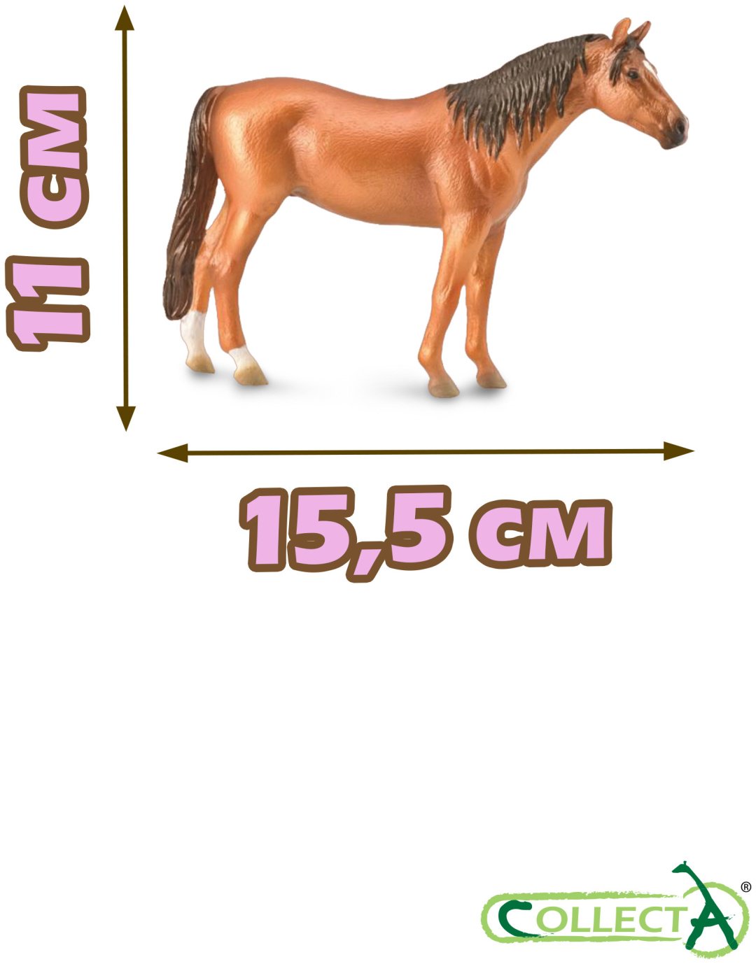 Фигурка Collecta Русская донская кобыла 11 см 1 шт