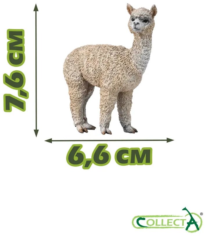 Фигурка Collecta Альпака, M 7.6 см 1 шт