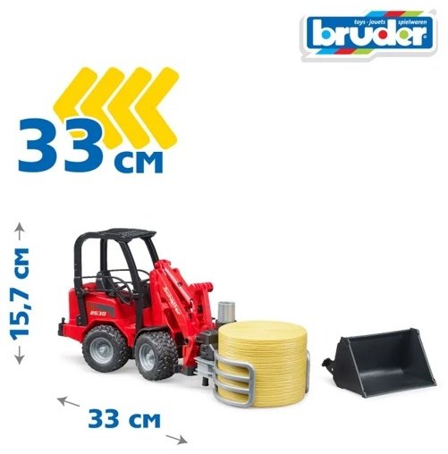 Спецтехника Bruder Scnaffer черный, красный - ForteMarket Спецтехника Bruder Scnaffer черный, красный купить,0