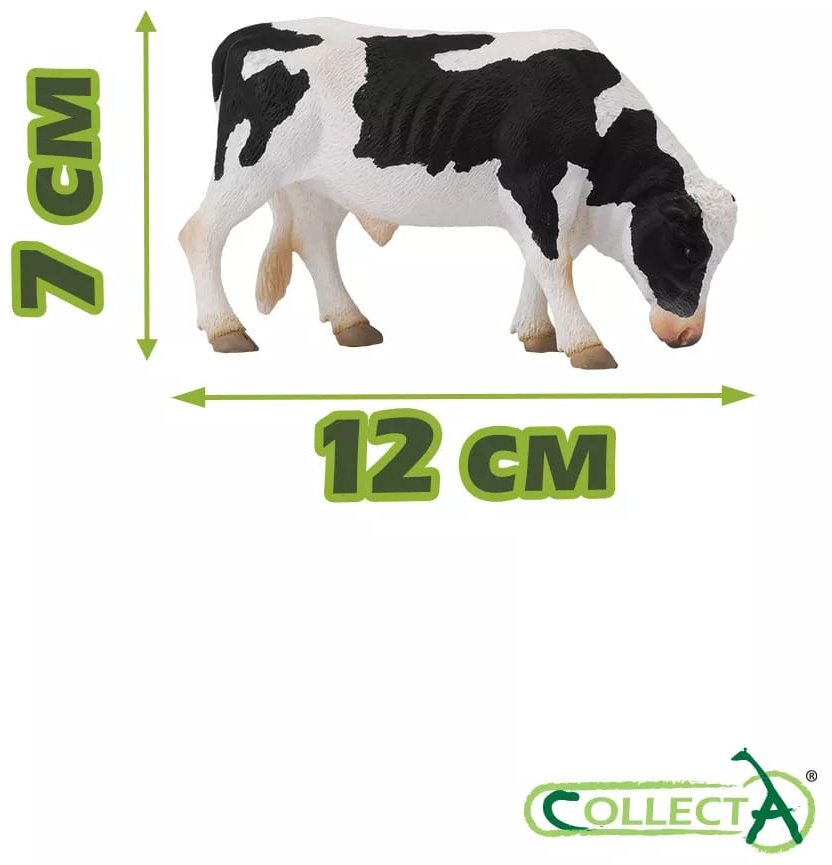 Фигурка Collecta Фризский бык 7 см 1 шт
