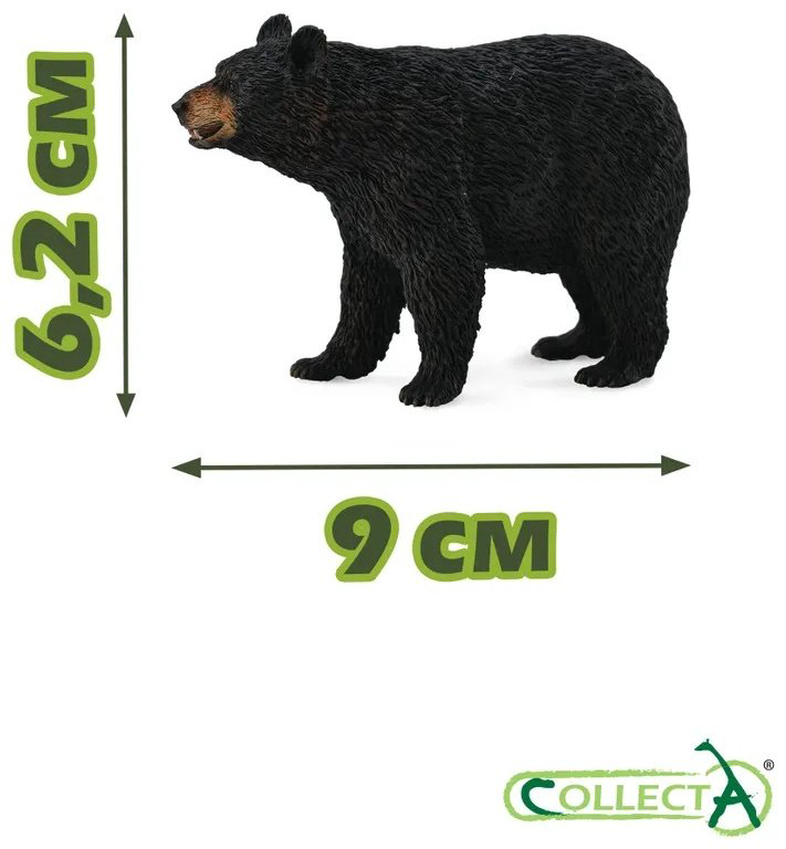 Фигурка Collecta Американский чёрный медведь 7 см 1 шт купить,NaN