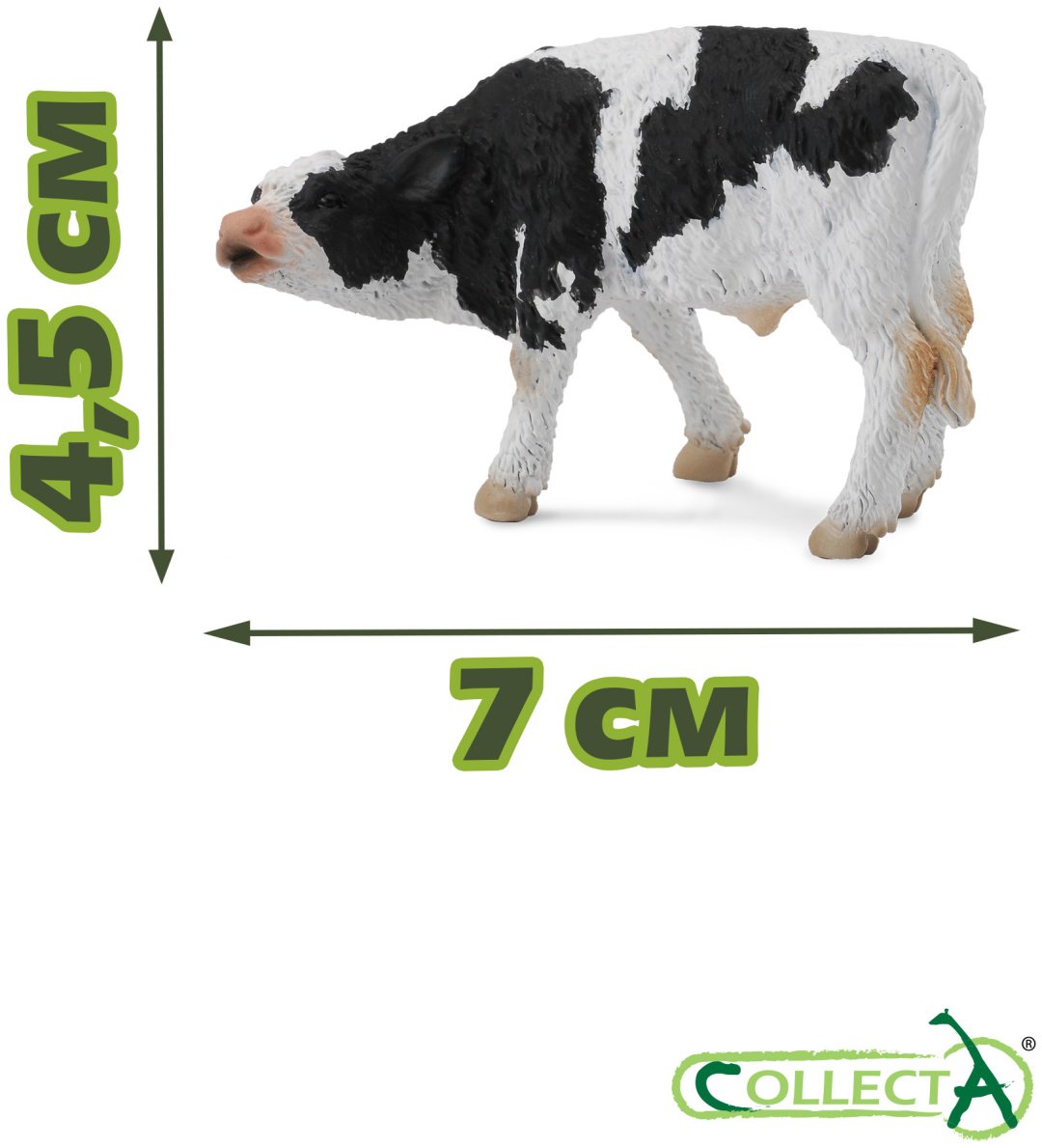 Фигурка Collecta Фризский теленок 4.5 см 1 шт