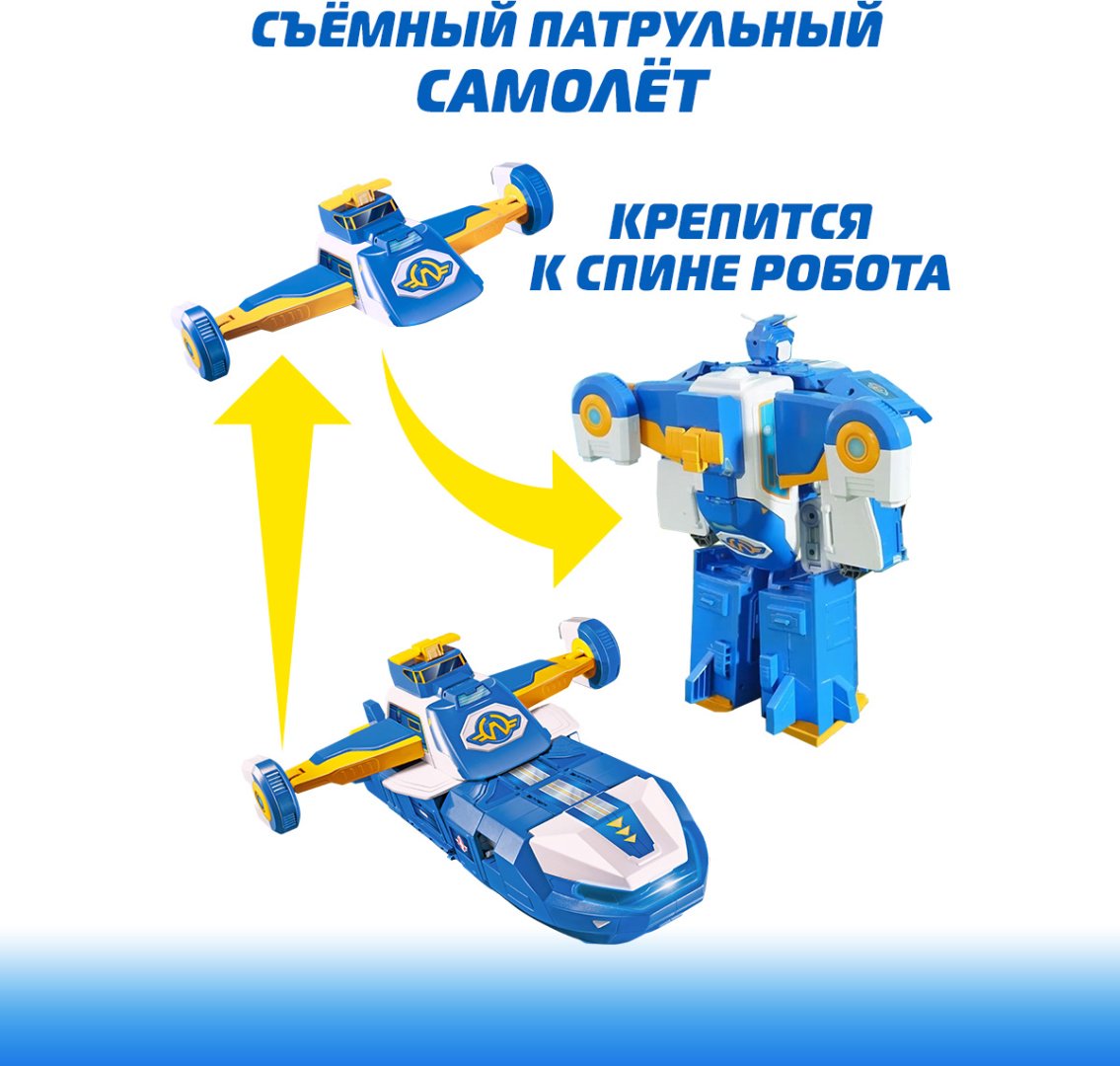 Трансформер Super Wings Робот-трансформер, высота 34 см - ForteMarket Трансформер Super Wings Робот-трансформер, высота 34 см купить,0