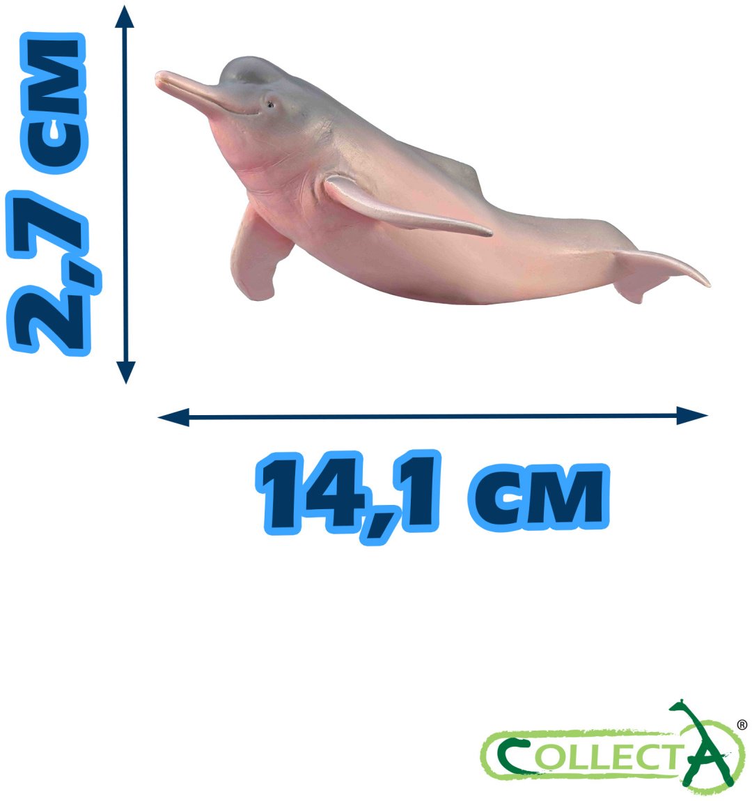 Фигурка Collecta Дельфин амазонский 2.7 см 1 шт