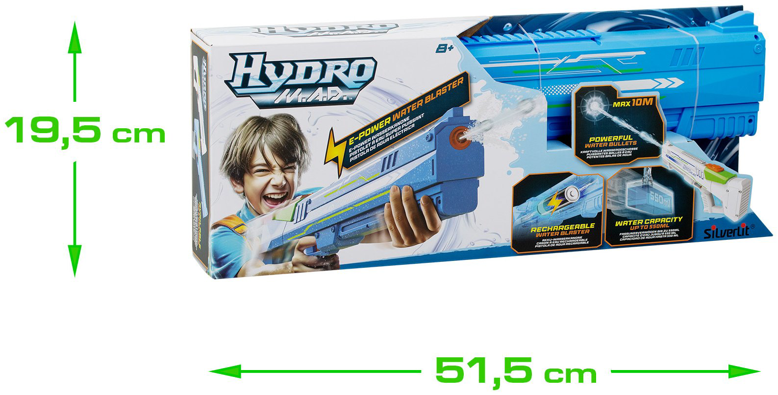Водное оружие Silverlit Hydro M.A.D. 81149-1, купить,NaN
