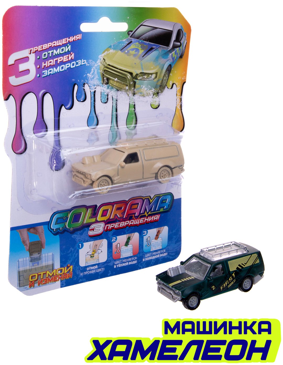 Машина Colorama Городская модель 4 YYL558078-4, пластик, мультиколор - ForteMarket Машина Colorama Городская модель 4 YYL558078-4, пластик, мультиколор купить,0