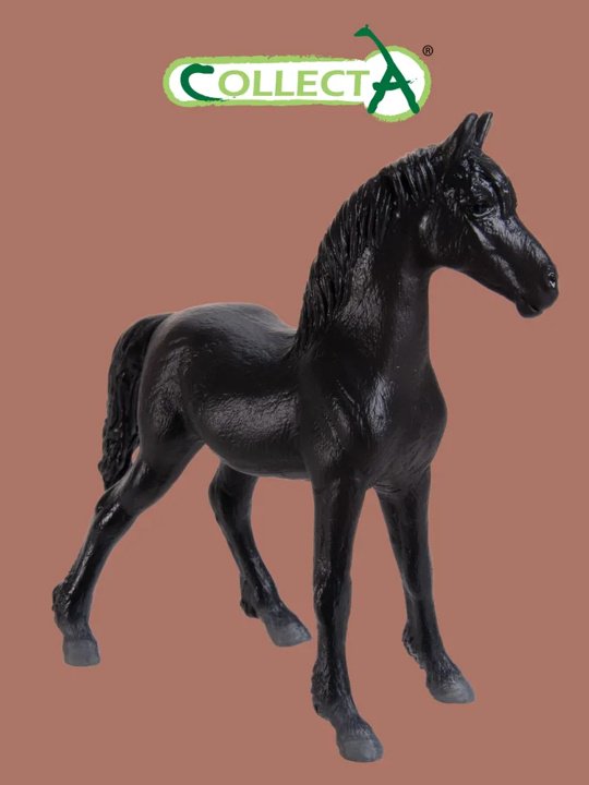 Фигурка Collecta Жеребёнок Фризской лошади 10.8 см 1 шт
