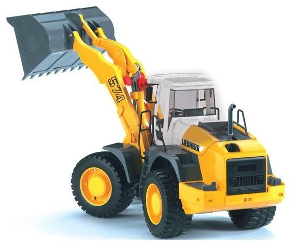 Спецтехника Bruder Liebherr L574 желтый купить,NaN