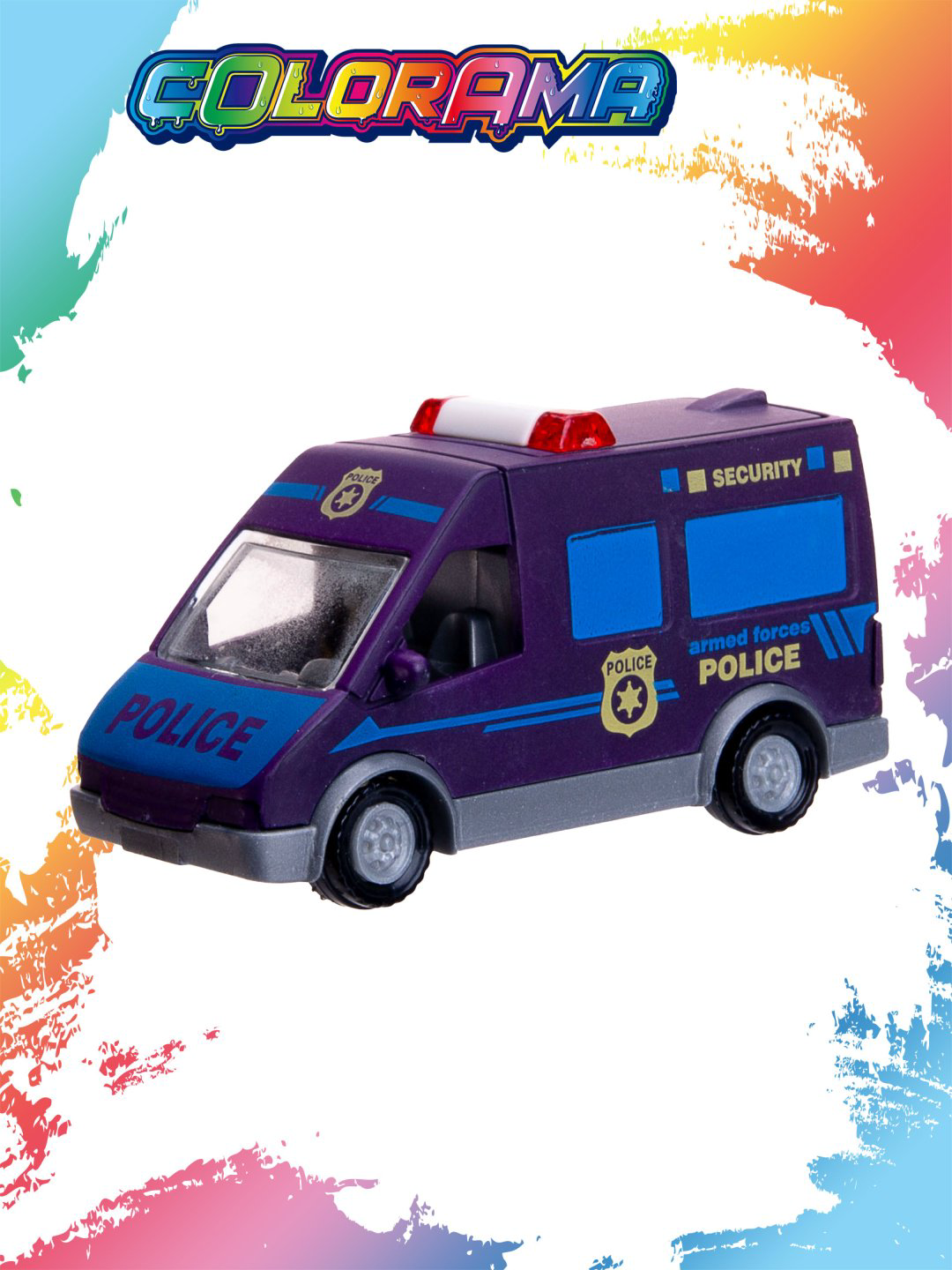Машина Colorama Городская служба модель 1 YYL558082-1, пластик, мультиколор купить,NaN