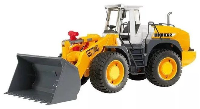 Спецтехника Bruder Liebherr L574 желтый купить,NaN