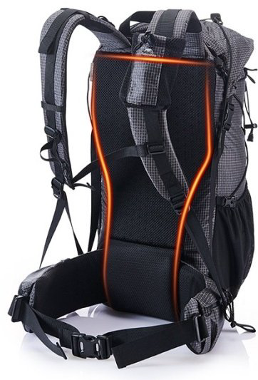 Рюкзак Naturehike полиэстер черный купить,46900