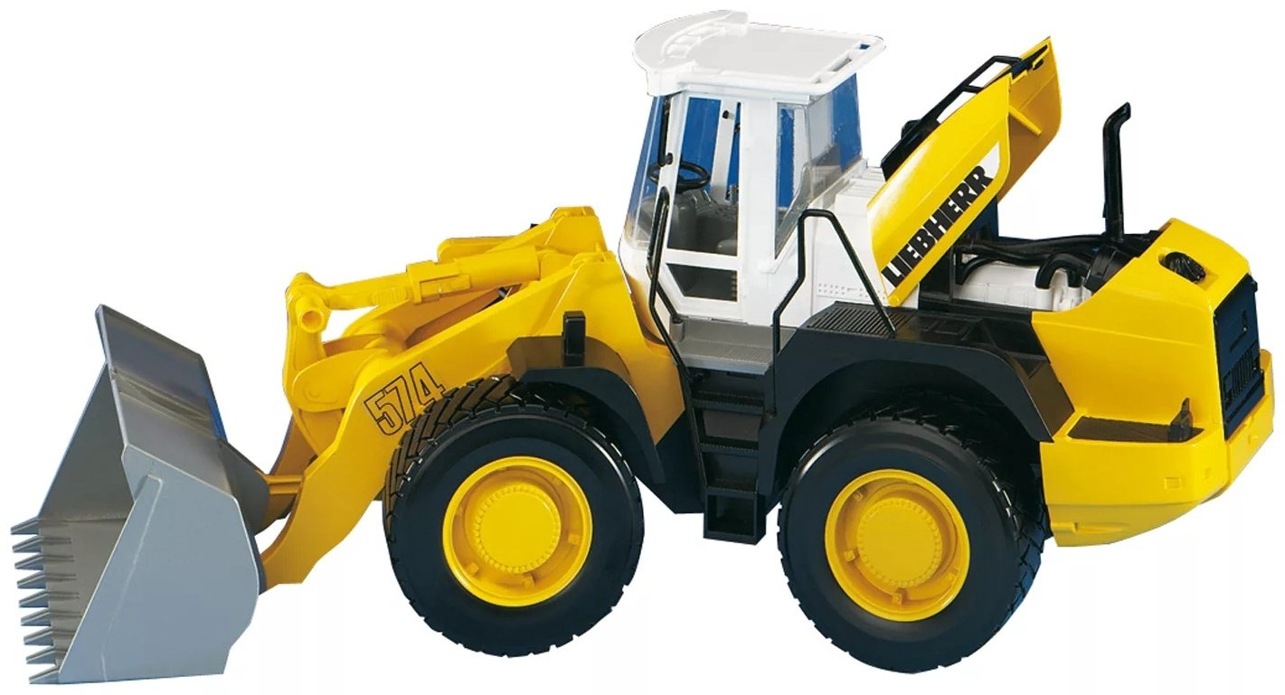 Спецтехника Bruder Liebherr L574 желтый купить,NaN