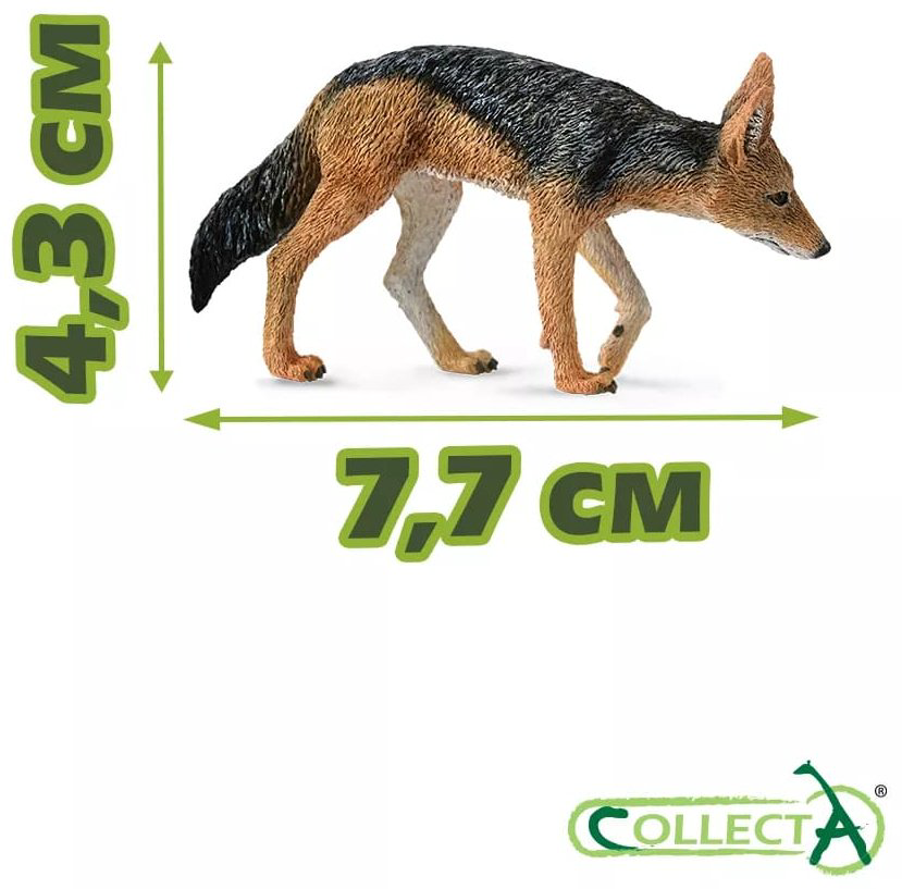 Фигурка Collecta Чепрачный шакал 4.3 см 1 шт купить,NaN