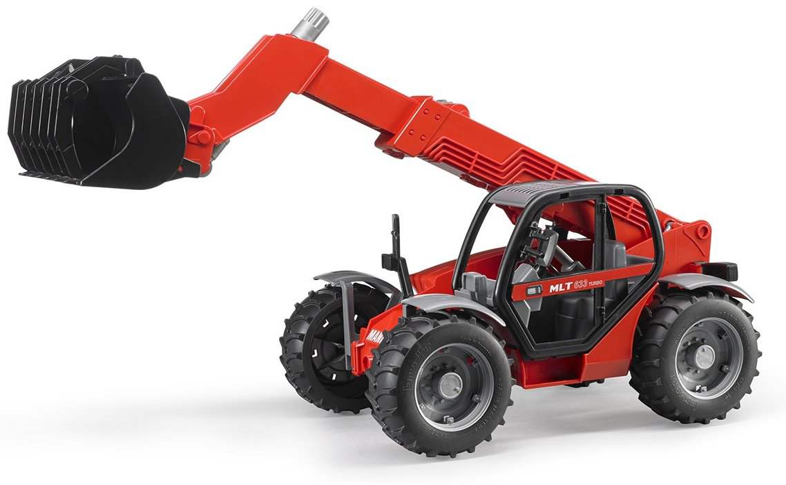 Спецтехника Bruder Manitou MLT 633 черный, красный