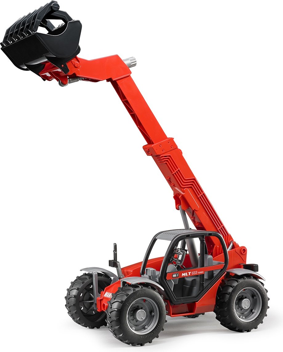 Спецтехника Bruder Manitou MLT 633 черный, красный