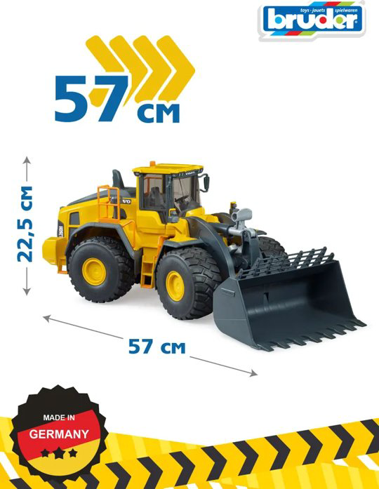 Спецтехника Bruder Volvo L260H желтый купить,NaN