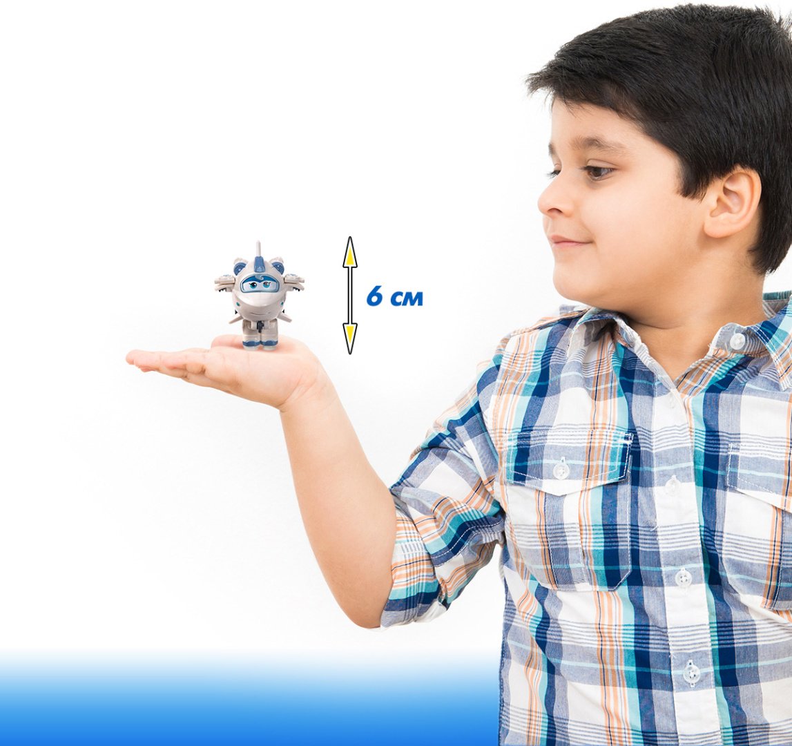 Трансформер Super Wings Лунный странник Астры, высота 10.6 см