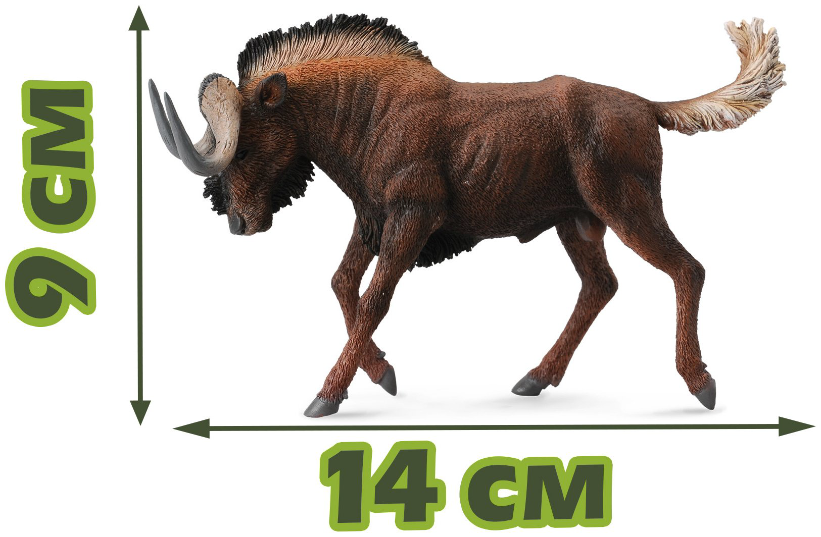 Фигурка Collecta Чёрный Гну 9 см 1 шт купить,NaN