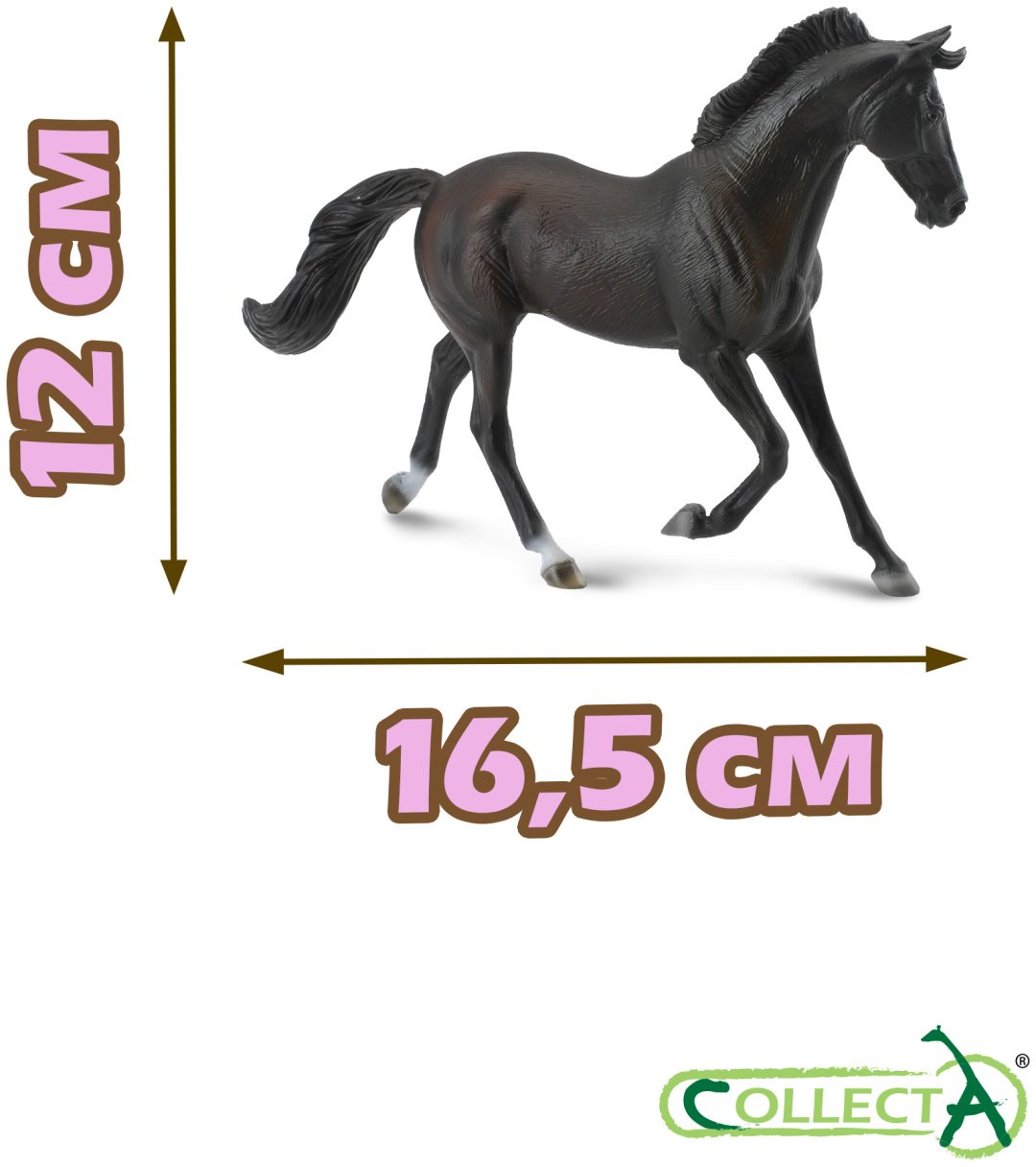Фигурка Collecta Чистокровная кобыла 12 см 1 шт