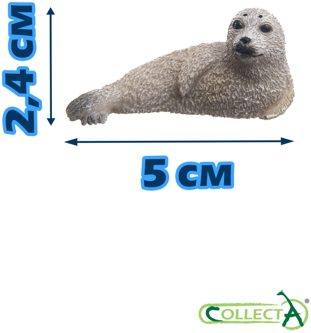 Фигурка Collecta Детёныш пятнистого тюленя 2.4 см 1 шт купить,NaN