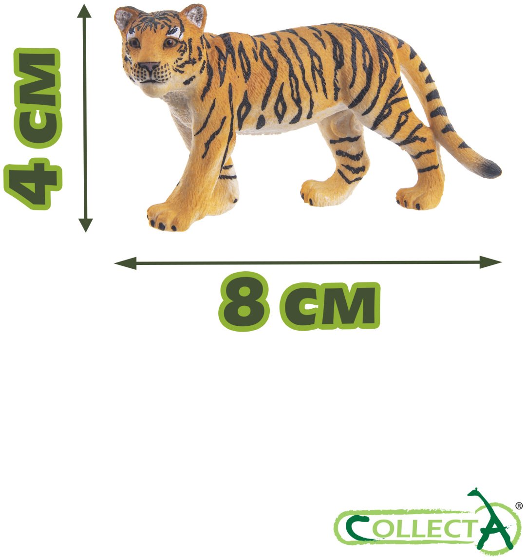 Фигурка Collecta Детёныш сибирского тигра 4 см 1 шт