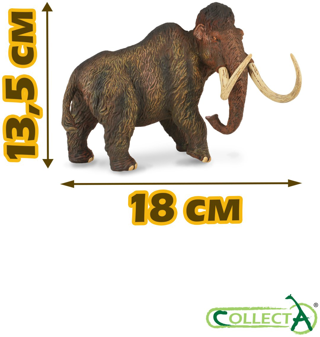 Фигурка Collecta Шерстистый мамонт 13.5 см 1 шт - ForteMarket Фигурка Collecta Шерстистый мамонт 13.5 см 1 шт купить,NaN