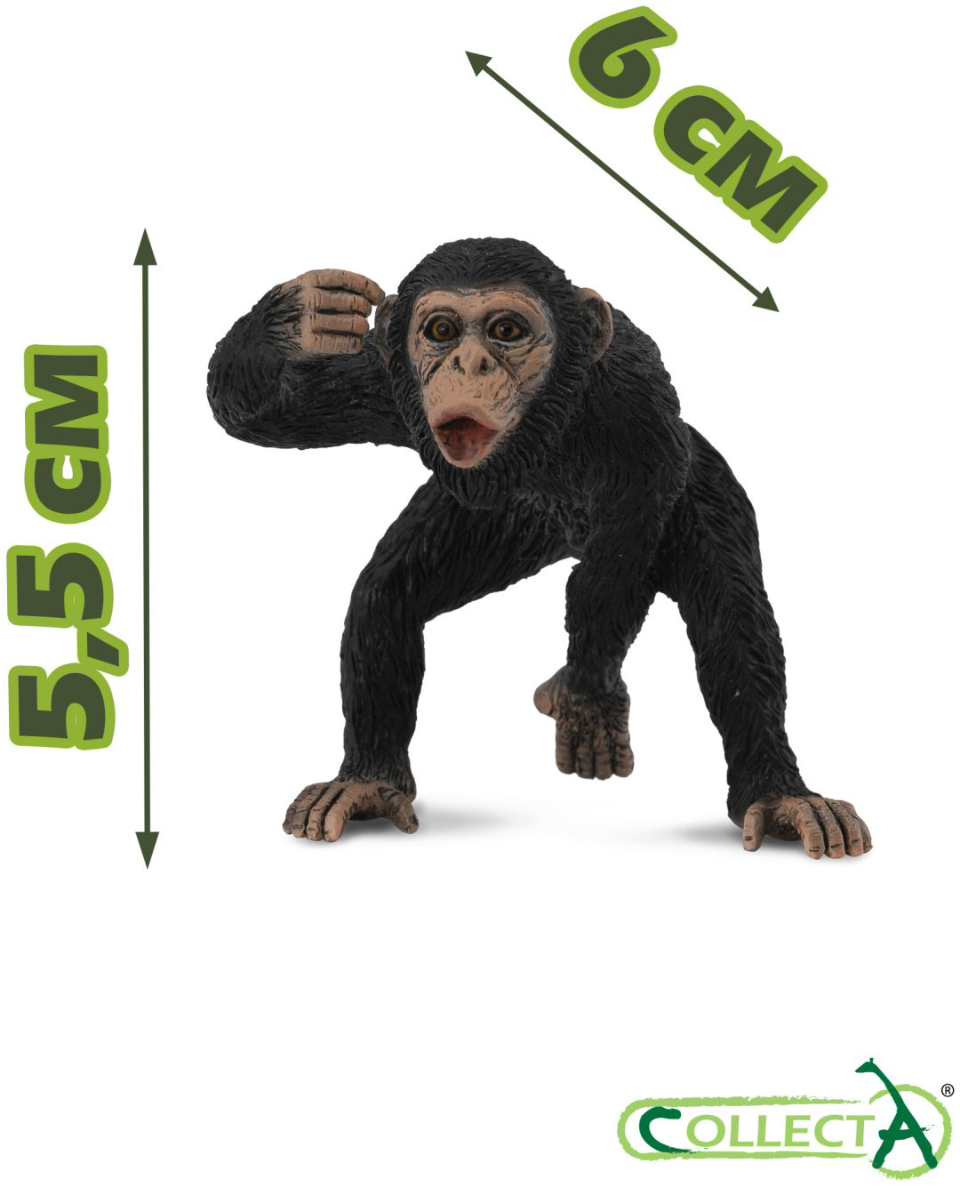 Фигурка Collecta Шимпанзе 5.5 см 1 шт купить,NaN