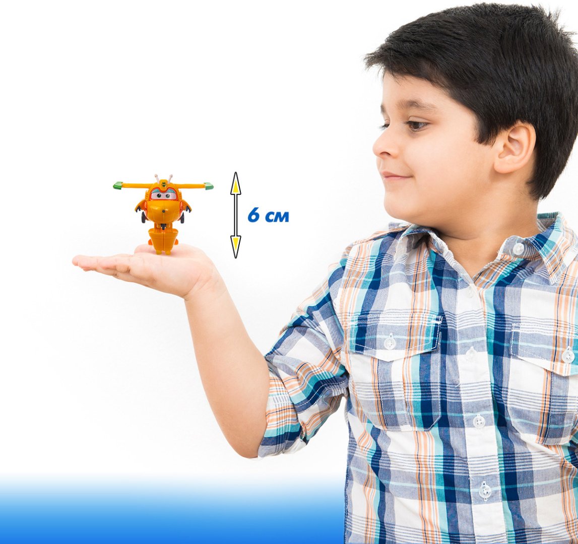 Трансформер Super Wings Баки, высота 6 см купить,0