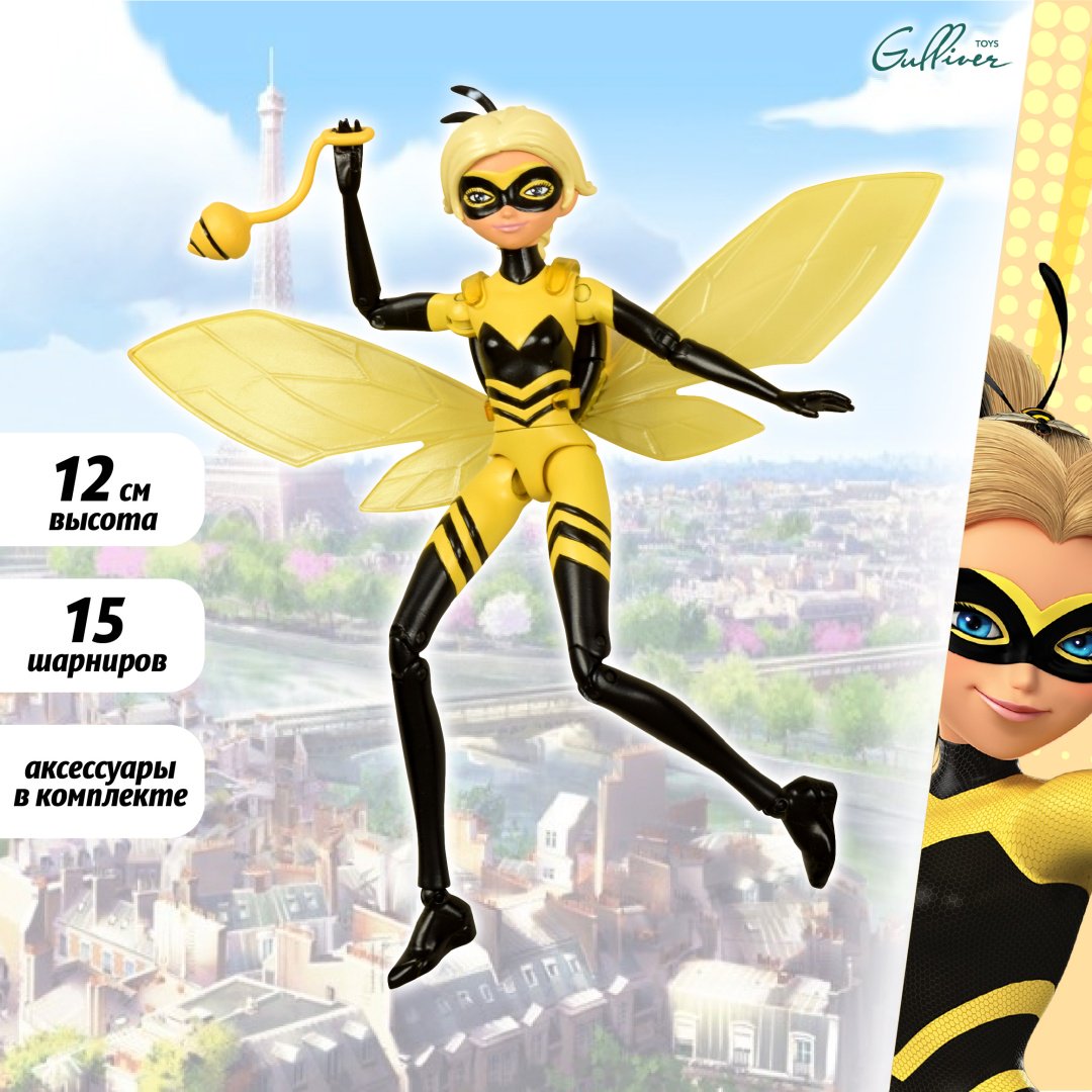Кукла-модель Miraculous Леди Пчела 12 см