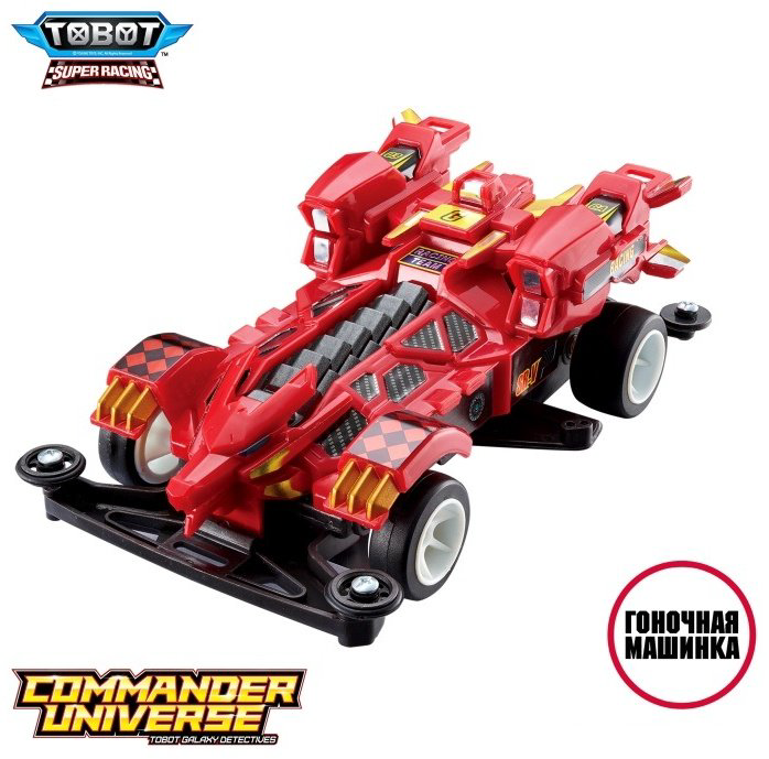 Машина Tobot SUPER RACING 301203, пластик, мультиколор