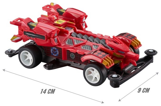 Машина Tobot SUPER RACING 301203, пластик, мультиколор