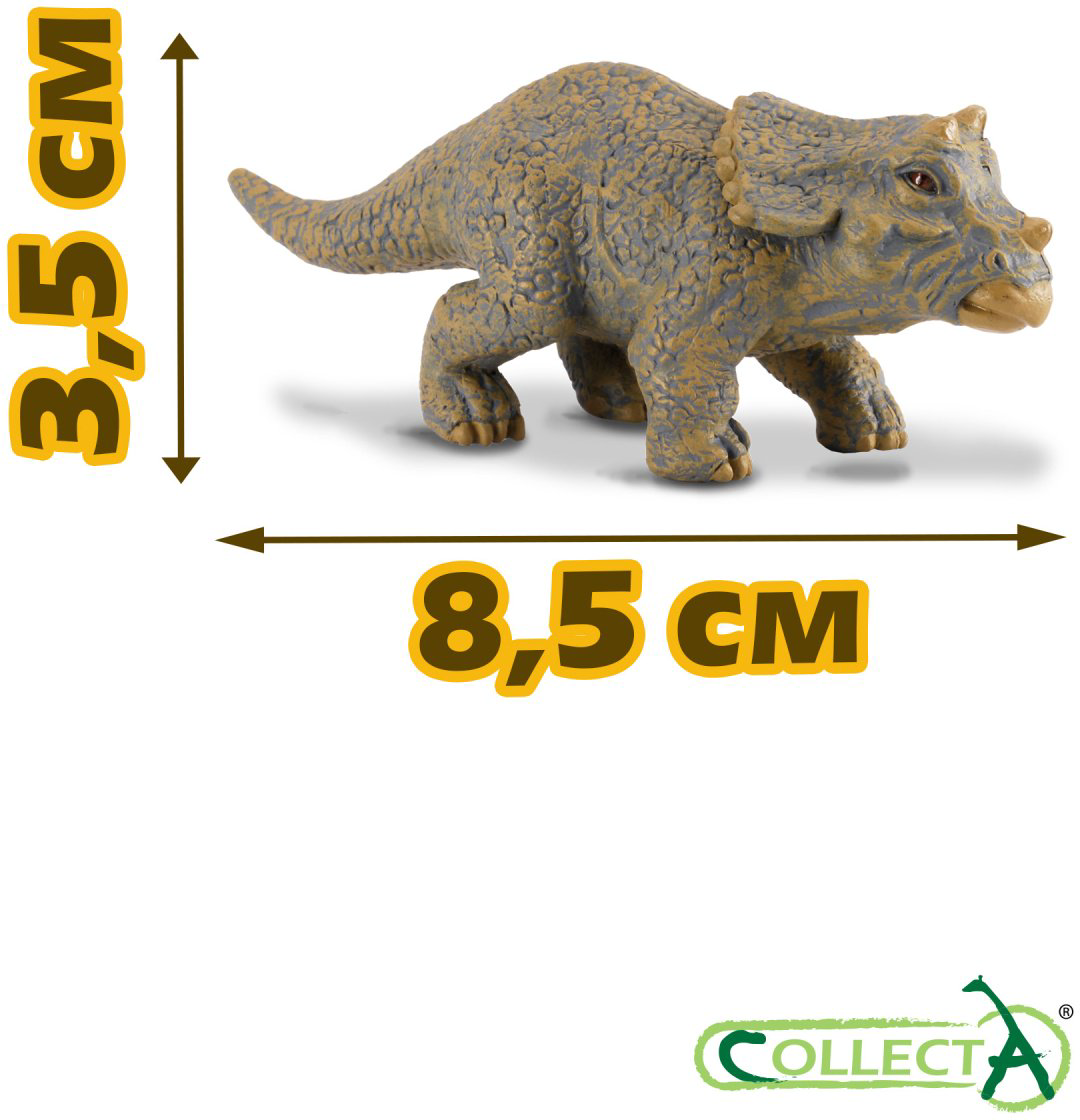 Фигурка Collecta Детёныш Трицератопса 3.5 см 1 шт купить,NaN