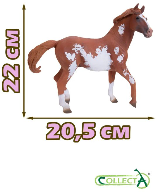 Фигурка Collecta Жеребец Мустанг 22 см 1 шт купить,NaN