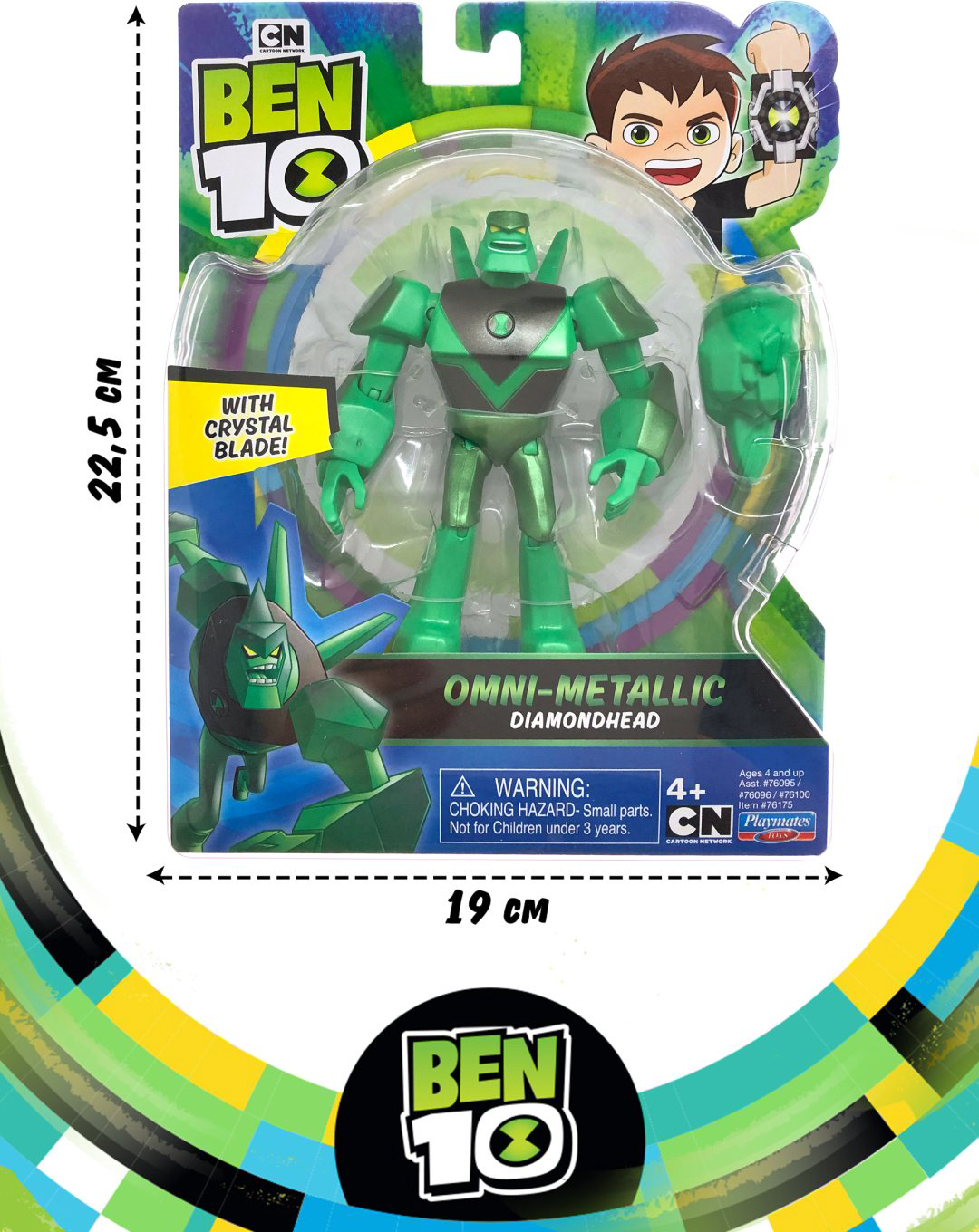Фигурка Ben 10 Omni-Metallic Diamondhead 11.5 см 1 шт купить,NaN