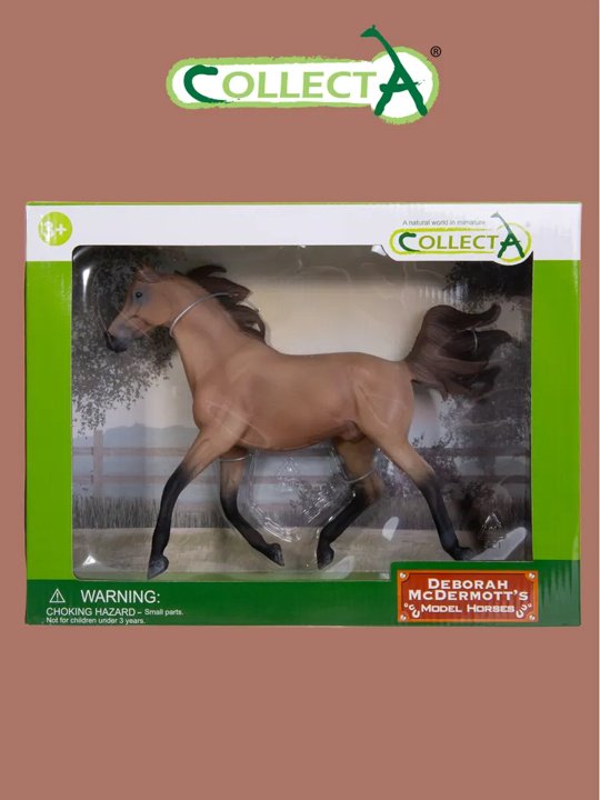 Фигурка Collecta Жеребец Полуарабский булано-саврасый 20.5 см 1 шт