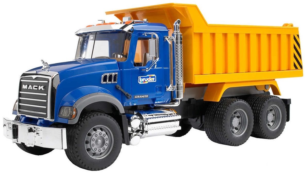 Грузовая MACK Granite синий, желтый купить,NaN