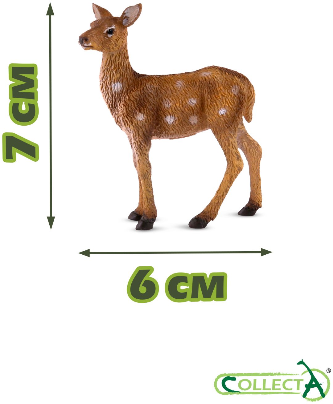 Фигурка Collecta Оленёнок 7 см 1 шт