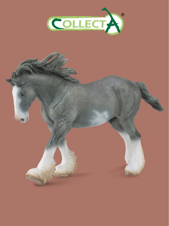 Фигурка Collecta Клейдесдальский жеребец 12 см 1 шт