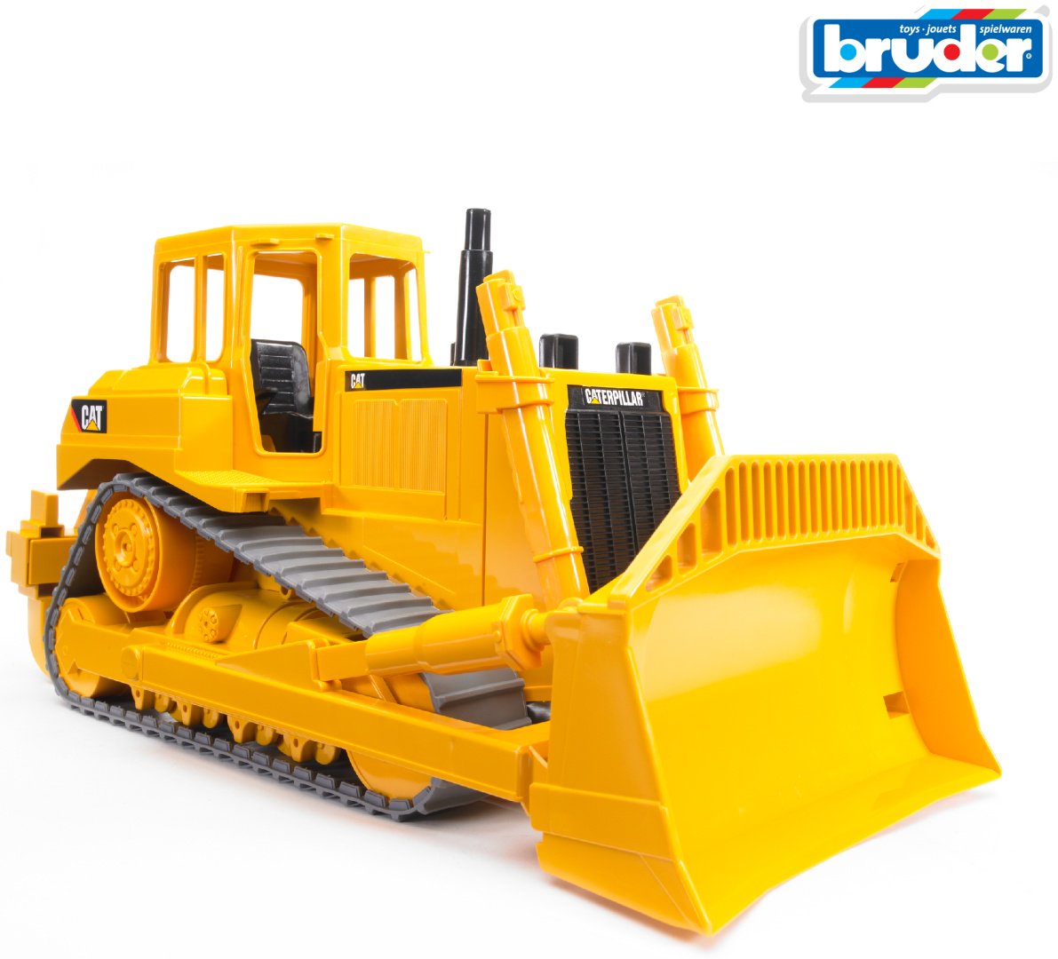 Спецтехника Bruder Бульдозер CAT 02-422, Abs-пластик, желтый, черный - ForteMarket Спецтехника Bruder Бульдозер CAT 02-422, Abs-пластик, желтый, черный купить,0