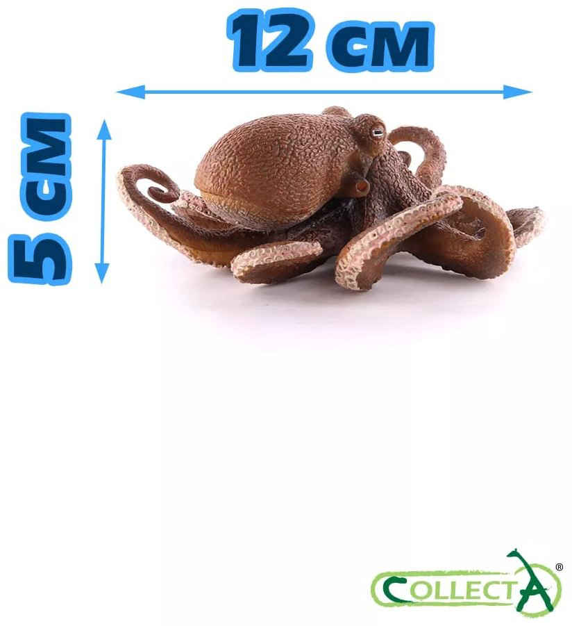 Фигурка Collecta Осьминог 5 см 1 шт