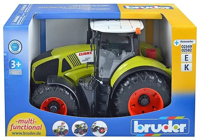 Трактор Bruder Claas Axion 950 мультиколор купить,NaN