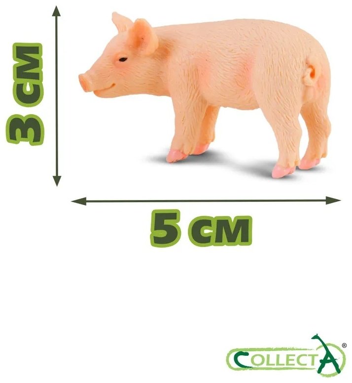 Фигурка Collecta Поросенок , S (5 см) 3 см 1 шт