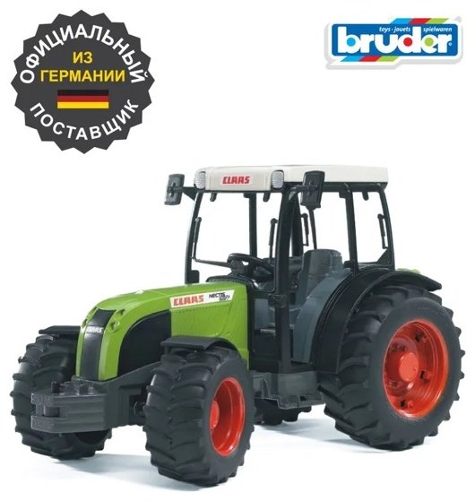 Трактор Bruder Claas Nectis 267 F черный, зеленый